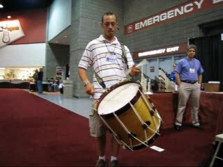 SUMMER NAMM 2008 - Vintage Marching Snare Drum