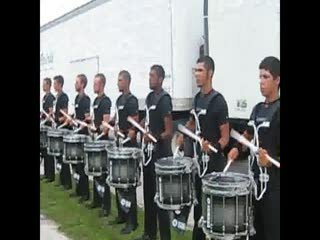 DCI 2008: Crossmen Warm Up/ Snares