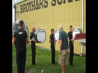 DCI 2008: Crossman Warm Up/ Bass Line