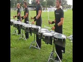 DCI 2008: Crossmen Warmup/ Full Battery