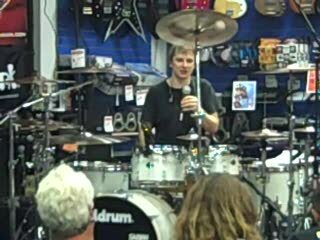 Ray Luzier Clinic: Thinking Clean While practicing Fills Part 1