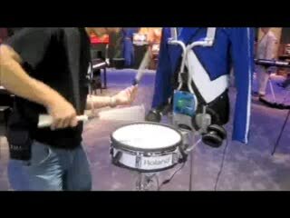 NAMM 2009 - Roland RMP-12 Marching Electronic Marching Drum