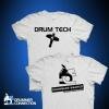 Drum Tech White T-Shirt