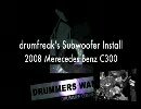 drumfreak's 2008 Mercedes Benz Harman Kardon Logic 7 Subwoofer and Amp Installation Video